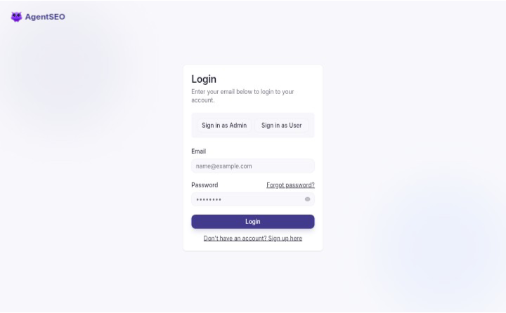 Login Page